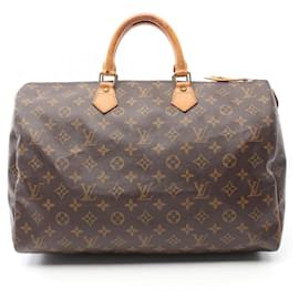 Louis Vuitton-Louis Vuitton Speedy 40 Monogram Handbag-Brown