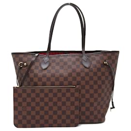 Louis Vuitton-Louis Vuitton Neverfull MM Bag-Brown