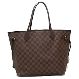 Louis Vuitton-Sac tote Neverfull MM Louis Vuitton-Damier ebène