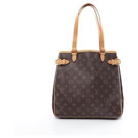 Louis Vuitton-Louis Vuitton Batignolles Vertical Monogram Tote Bag-Brown