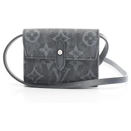 Louis Vuitton-Billetera tri-fold Monogram Pastel De Poche Louis Vuitton-Castaño,Azul