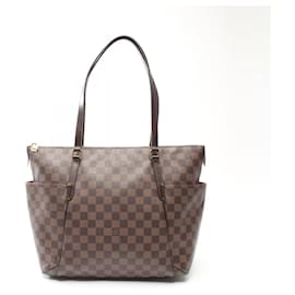 Louis Vuitton-Louis Vuitton Totally MM Damier Ebene Tote Bag-Brown