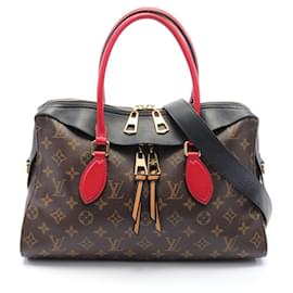 Louis Vuitton-Bolsa Tote Tuileries da Louis Vuitton-Marrom,Preto,Vermelho