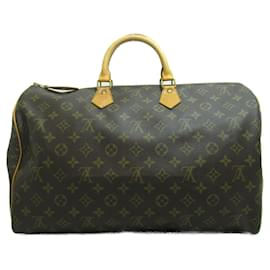 Louis Vuitton-Louis Vuitton Speedy 40 Handbag-Brown