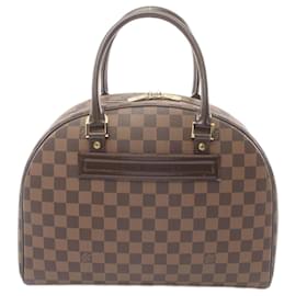 Louis Vuitton-Louis Vuitton Nolita Damier Ebene Handbag-Brown