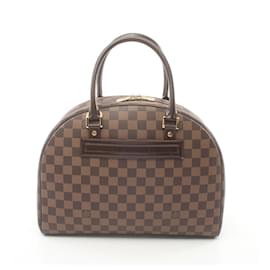 Louis Vuitton-Louis Vuitton Nolita Damier Ebene Handbag-Brown