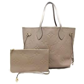 Louis Vuitton-Sac Louis Vuitton Neverfull MM Tourtière-Beige