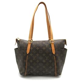 Louis Vuitton-Sac Tote Totally PM Louis Vuitton-Marron,Monogramme