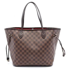 Louis Vuitton-Louis Vuitton Neverfull MM Tote Bag-Brown