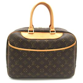 Louis Vuitton-Louis Vuitton Deauville Handbag-Brown