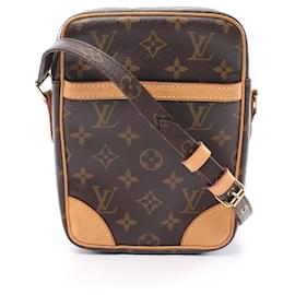 Louis Vuitton-Louis Vuitton Danube Monogram Shoulder Bag-Brown