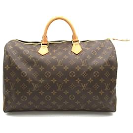 Louis Vuitton-Bolsa Louis Vuitton Speedy 40-Marrom