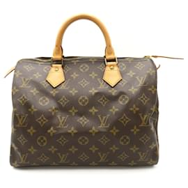 Louis Vuitton-Bolsa Louis Vuitton Speedy 30-Marrom