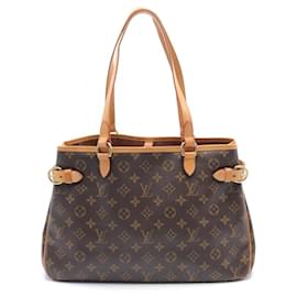 Louis Vuitton-Louis Vuitton Batignolles Horizontal Monogram Shoulder Bag-Brown