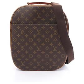 Louis Vuitton-Bolso de mano Monogram Louis Vuitton-Castaño