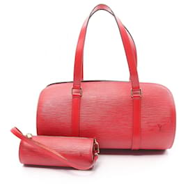 Louis Vuitton-Bolso Soufflot Epi Louis Vuitton-Roja