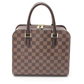 Louis Vuitton-Bolso Louis Vuitton Triana Damier Ebene-Castaño