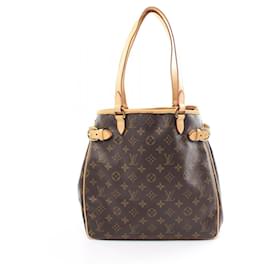 Louis Vuitton-Bolso Tote Monograma Batignolles Vertical de Louis Vuitton-Castaño