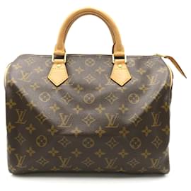 Louis Vuitton-Bolsa Louis Vuitton Speedy 30-Marrom