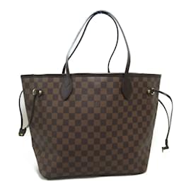 Louis Vuitton-Bolso tote Neverfull MM Louis Vuitton-Castaño