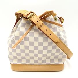 Louis Vuitton-Bolso de Hombro Noé BB Louis Vuitton-Blanco