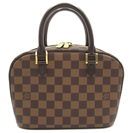 Louis Vuitton-Louis Vuitton Saria Handtasche-Braun,Damier ebene