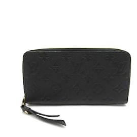 Louis Vuitton-Louis Vuitton Monogram Empreinte Long Wallet-Black,Monogram