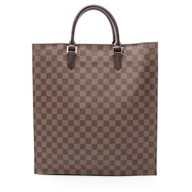 Louis Vuitton-Louis Vuitton Sac Plat Tote Bag-Braun,Damier ebene