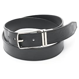 Louis Vuitton-Louis Vuitton Santur Boston Damier Infini Onyx Belt-Black