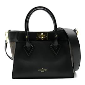 Louis Vuitton-Louis Vuitton On My Side PM Shoulder Bag-Black,Monogram