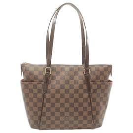 Louis Vuitton-Louis Vuitton Totally PM Damier Ebene Tote Bag-Braun