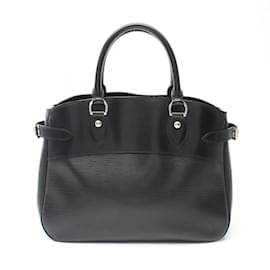 Louis Vuitton-Louis Vuitton Passy PM Epi Noir Handbag-Black