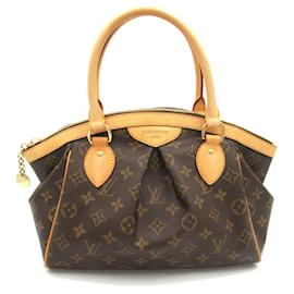 Louis Vuitton-Louis Vuitton Tivoli PM Handtasche-Braun,Monogramm