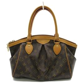 Louis Vuitton-Louis Vuitton Tivoli PM Handtasche-Braun,Monogramm