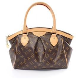 Louis Vuitton-Louis Vuitton Tivoli PM Monogram Handtasche-Braun,Monogramm