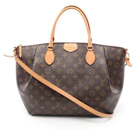 Louis Vuitton-Sac à main Louis Vuitton Turen GM-Marron,Monogramme