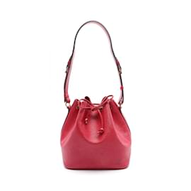 Louis Vuitton-Louis Vuitton Petit Noé Schultertasche-Rot