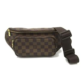 Louis Vuitton-Louis Vuitton Brown Damier Canvas Fanny Pack-Brown,Damier ebene