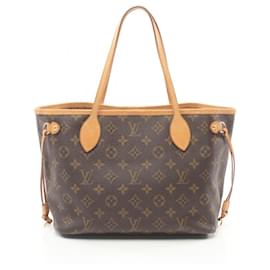 Louis Vuitton-Sac tote Monogram Neverfull PM de Louis Vuitton-Marron