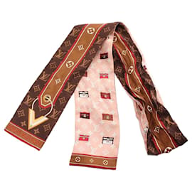 Louis Vuitton-Louis Vuitton Bandeau Mal Scarf-Brown,Multiple colors