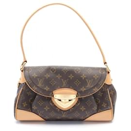 Louis Vuitton-Louis Vuitton Beverly MM Monogram Schultertasche-Braun