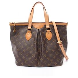 Louis Vuitton-Louis Vuitton Palermo PM Handtasche-Braun