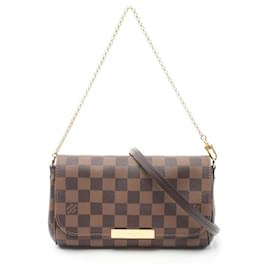 Louis Vuitton-Louis Vuitton Favorite PM Handtasche-Braun,Damier ebene