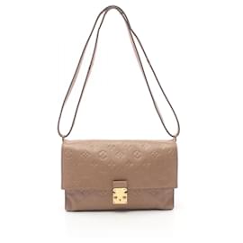 Louis Vuitton-Louis Vuitton Fascinante Monogram Empreinte Avane Shoulder Bag-Brown