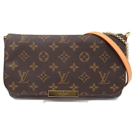 Louis Vuitton-Louis Vuitton Favorite MM Schultertasche-Braun