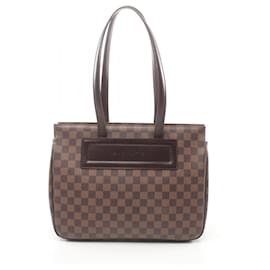 Louis Vuitton-Louis Vuitton Parioli PM Damier Ebene Tote Bag-Braun