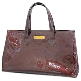 Louis Vuitton-Louis Vuitton Handtasche Vernis Wilshire PM M93641-Bordeaux