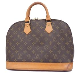 Louis Vuitton-Louis Vuitton Monogram Alma Handtasche-Braun