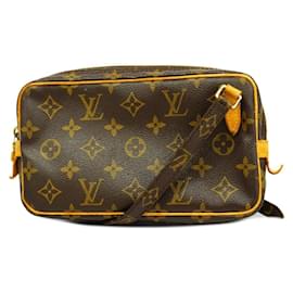 Louis Vuitton-Pochette Marly Bandoulière Monogram Louis Vuitton-Braun