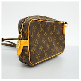 Louis Vuitton-Pochette Marly Bandoulière Monogram Louis Vuitton-Braun